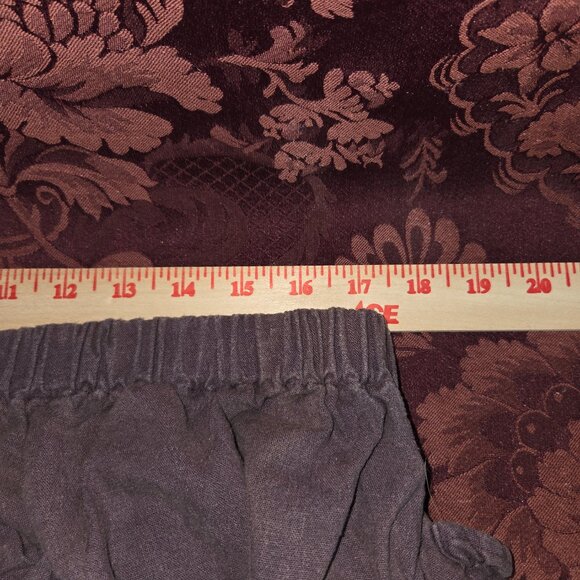 Magnolia Pearl Plum Heavy Linen Ruffled Bloomers - Picture 7 of 8